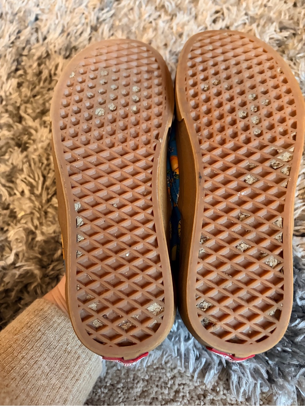 Vans Blue Citrus Slip-On Sneakers - Picture 4 of 5